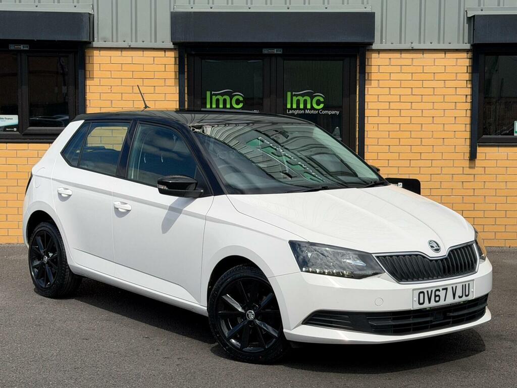 Skoda Fabia Hatchback 1.0 Tsi Colour Edition Euro 6 Ss OV67VJU White #6