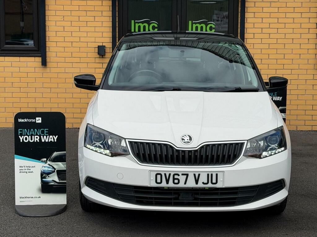 Skoda Fabia Hatchback 1.0 Tsi Colour Edition Euro 6 Ss OV67VJU White #4