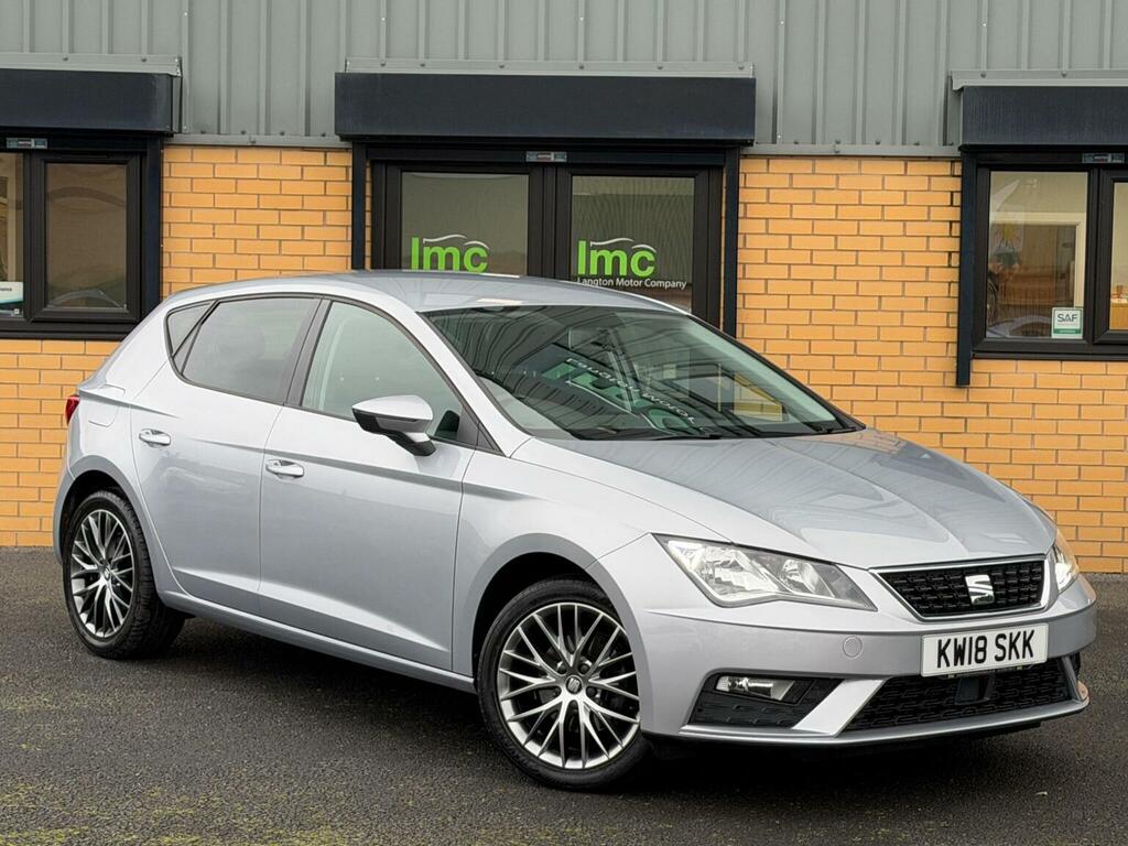 Seat Leon Hatchback 1.6 Tdi Se Dynamic Technology Dsg Euro 6 Silver #6