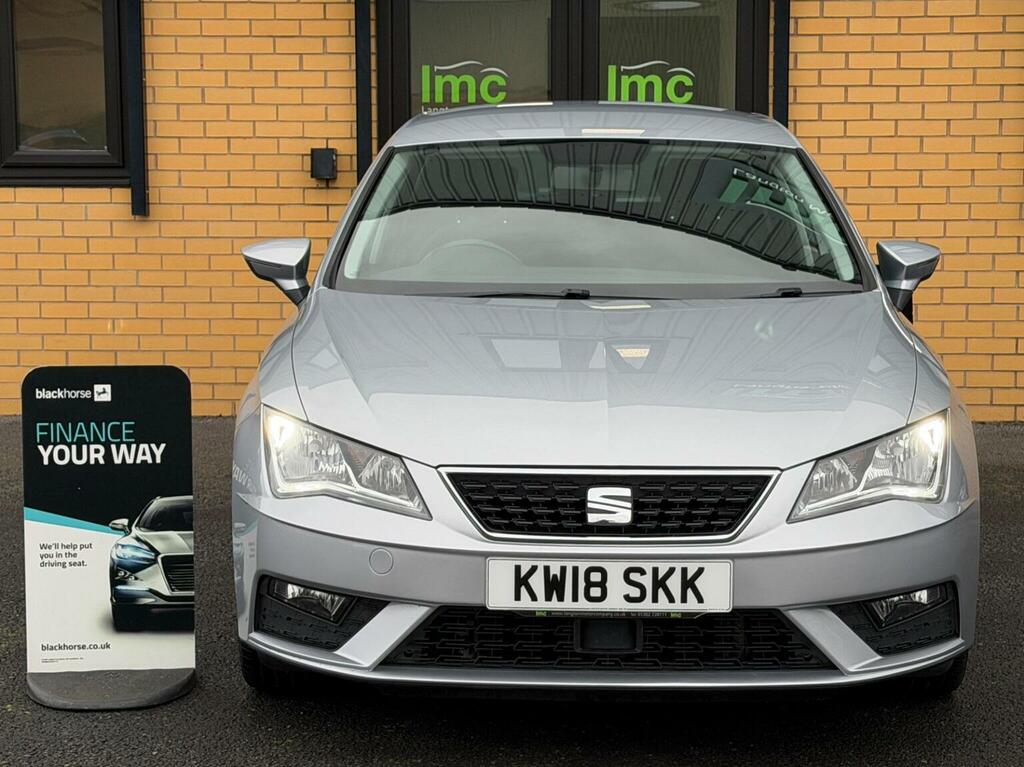 Seat Leon Hatchback 1.6 Tdi Se Dynamic Technology Dsg Euro 6 Silver #4