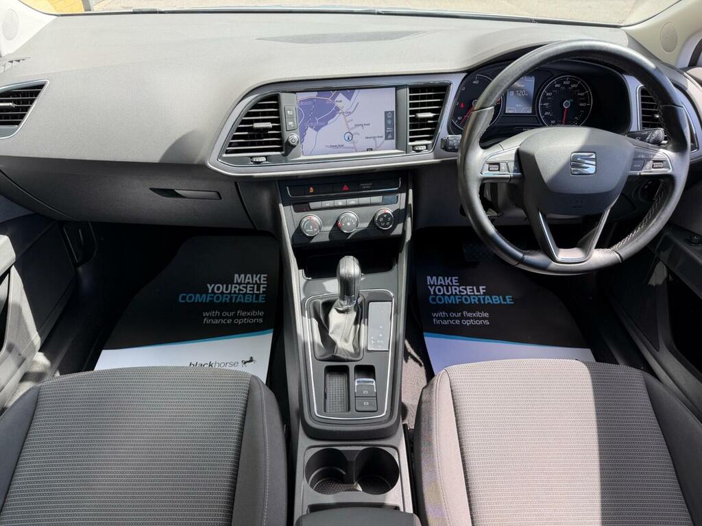 Seat Leon Hatchback 1.6 Tdi Se Dynamic Technology Dsg Euro 6 Silver #2