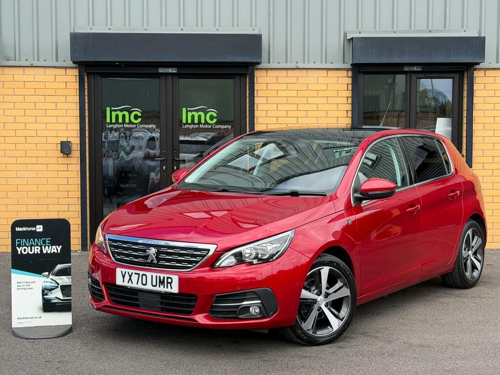 Peugeot 308 Hatchback 1.2 Puretech Tech Edition Euro 6 Ss 5 Red
