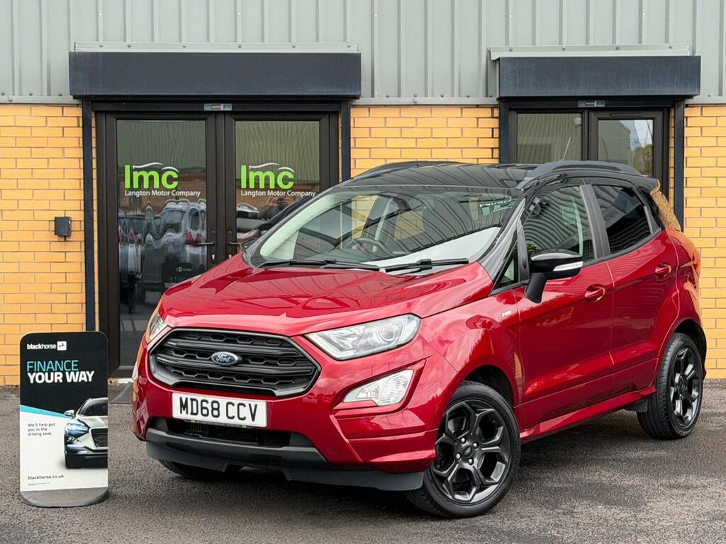 Ford Ecosport Suv 1.0T Ecoboost St-line Euro 6 Ss 20186 Red