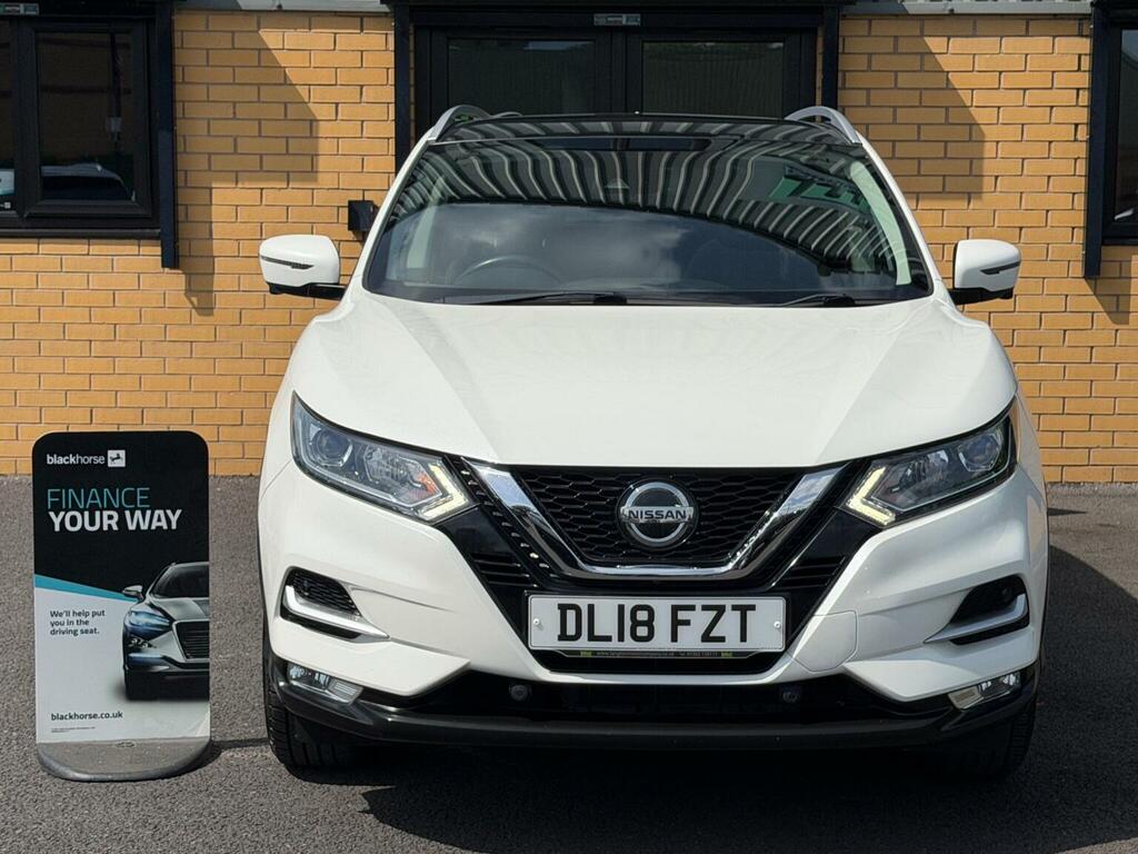 Nissan Qashqai 1.5 Dci N-connecta Euro 6 Ss DL18FZT White #4