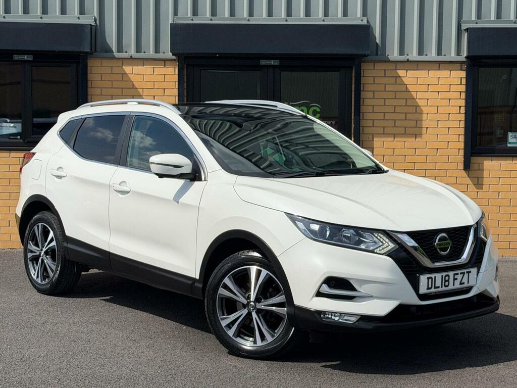 Nissan Qashqai 1.5 Dci N-connecta Euro 6 Ss DL18FZT White #6