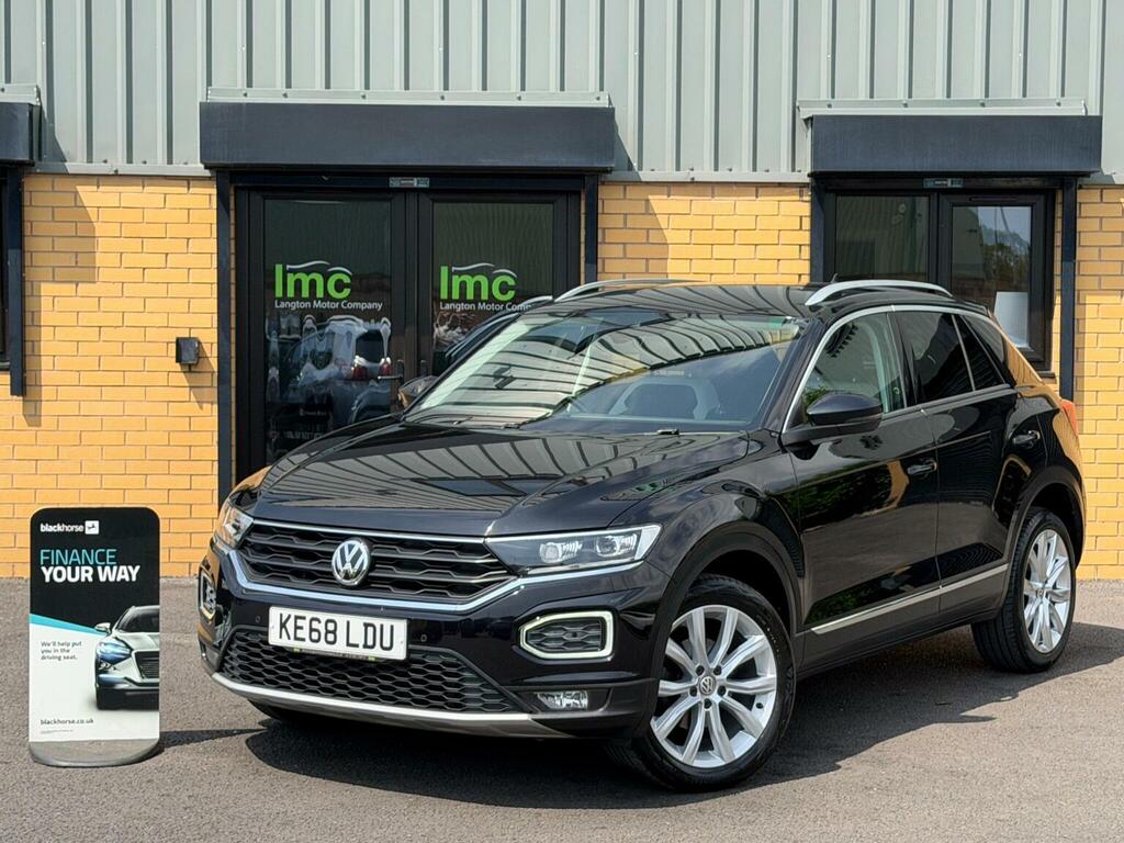 Volkswagen T-Roc Suv 1.5 Tsi Evo Sel Euro 6 Ss 201868 Black