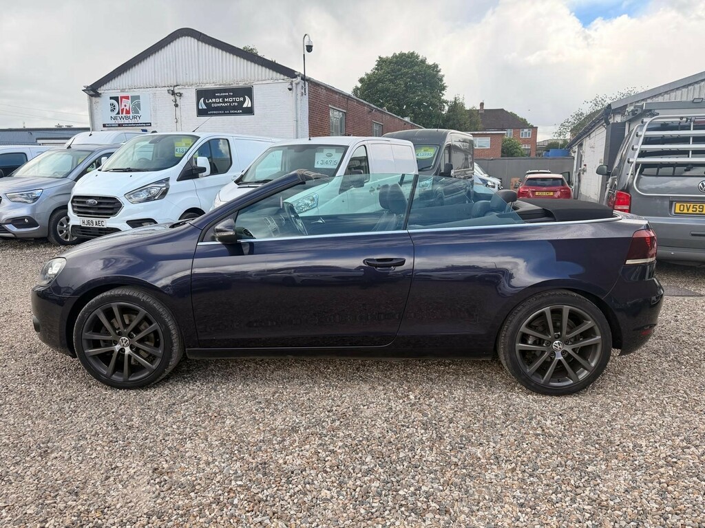 Volkswagen Golf 2.0 Tdi Bluemotion Tech Gt Cabriolet Euro 5 Ss VK63OGN Purple #5