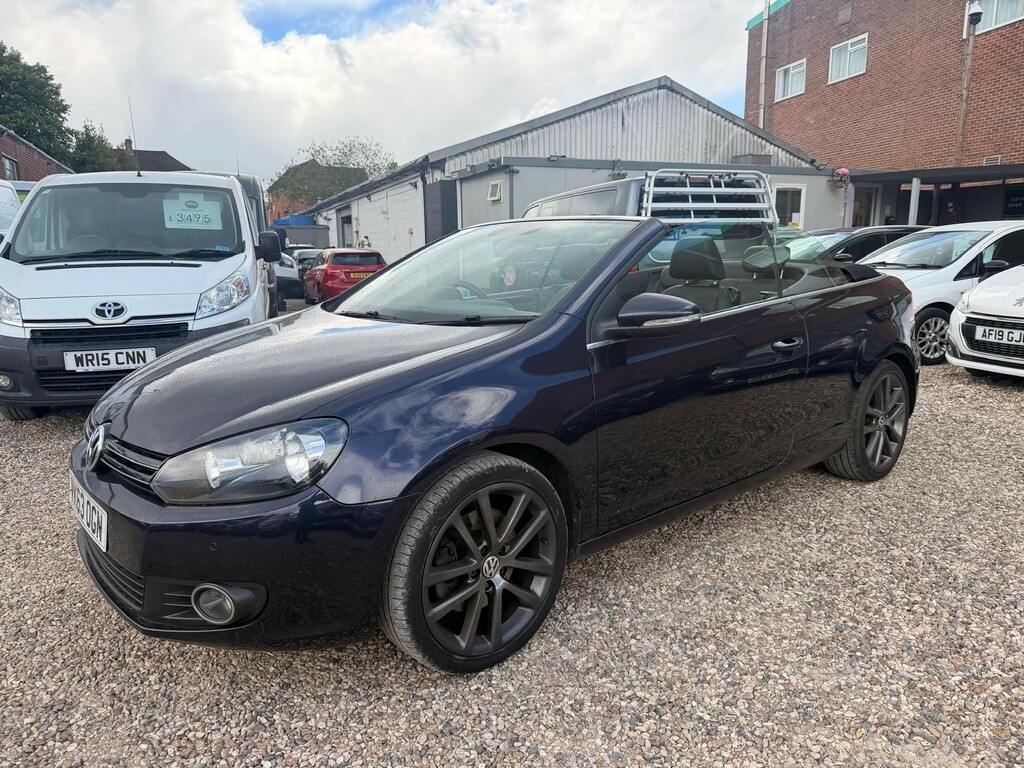 Volkswagen Golf 2.0 Tdi Bluemotion Tech Gt Cabriolet Euro 5 Ss VK63OGN Purple #3