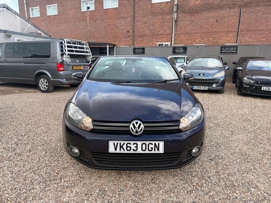 Volkswagen Golf 2.0 Tdi Bluemotion Tech Gt Cabriolet Euro 5 Ss VK63OGN Purple #2