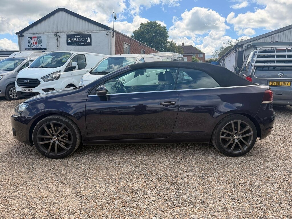 Volkswagen Golf 2.0 Tdi Bluemotion Tech Gt Cabriolet Euro 5 Ss VK63OGN Purple #4