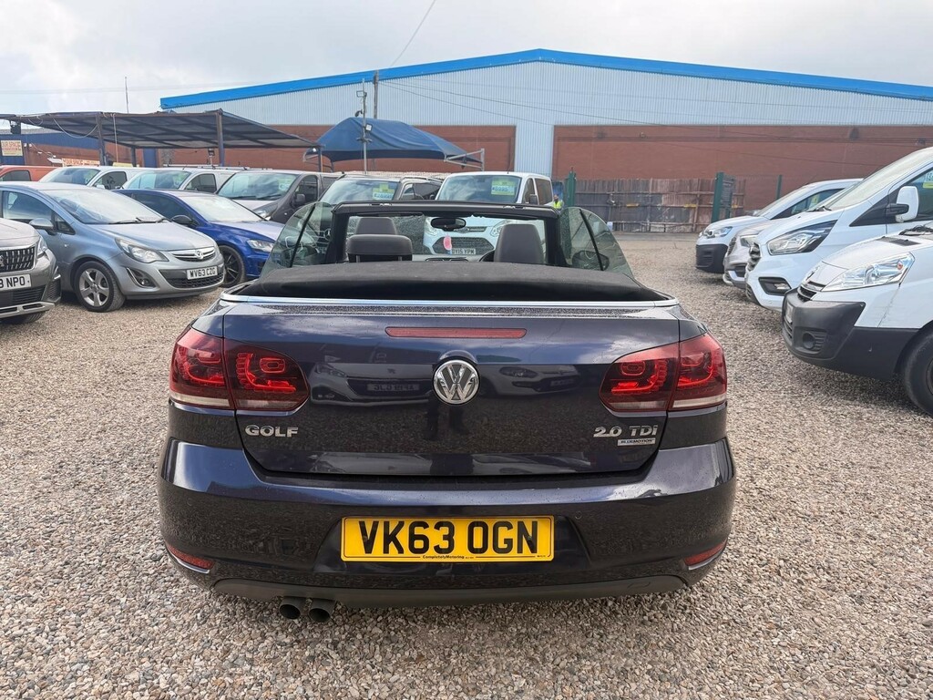 Volkswagen Golf 2.0 Tdi Bluemotion Tech Gt Cabriolet Euro 5 Ss VK63OGN Purple #6