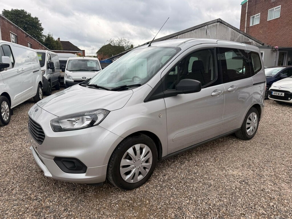 Ford Tourneo Courier 1.0 Ecoboost Zetec Euro 6 Silver #2