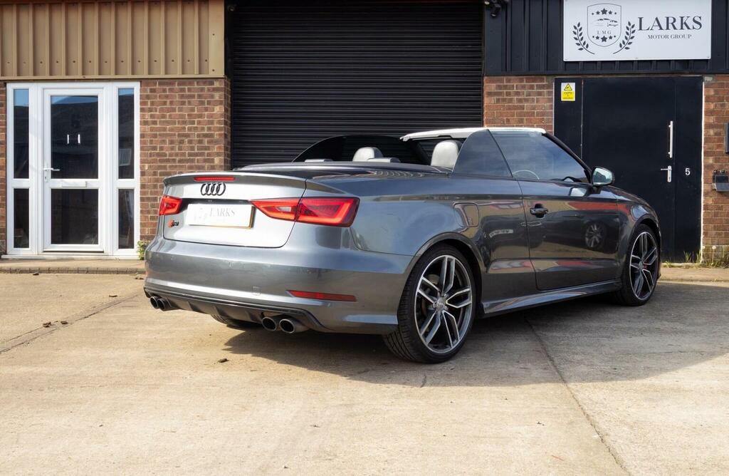 Audi S3 Convertible 2.0 Tfsi Cabriolet S Tronic Quattro Eu KU16JFN Grey #4
