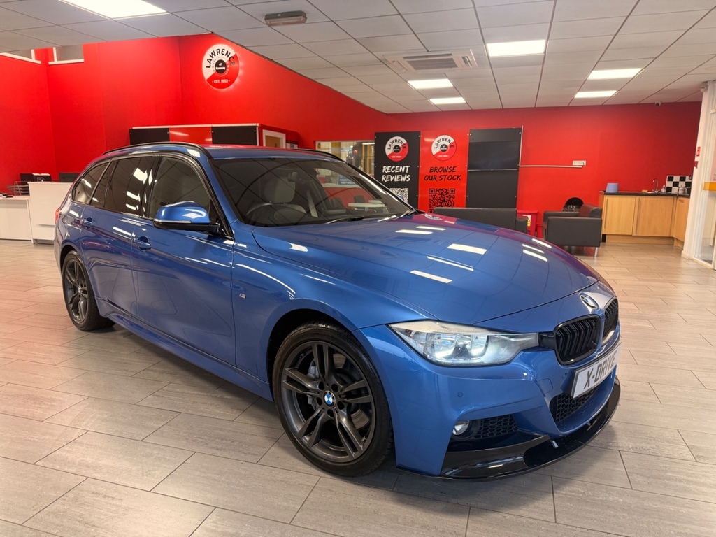 BMW 3 Series 335D Xdrive M Sport Step FM65LTF Blue #2