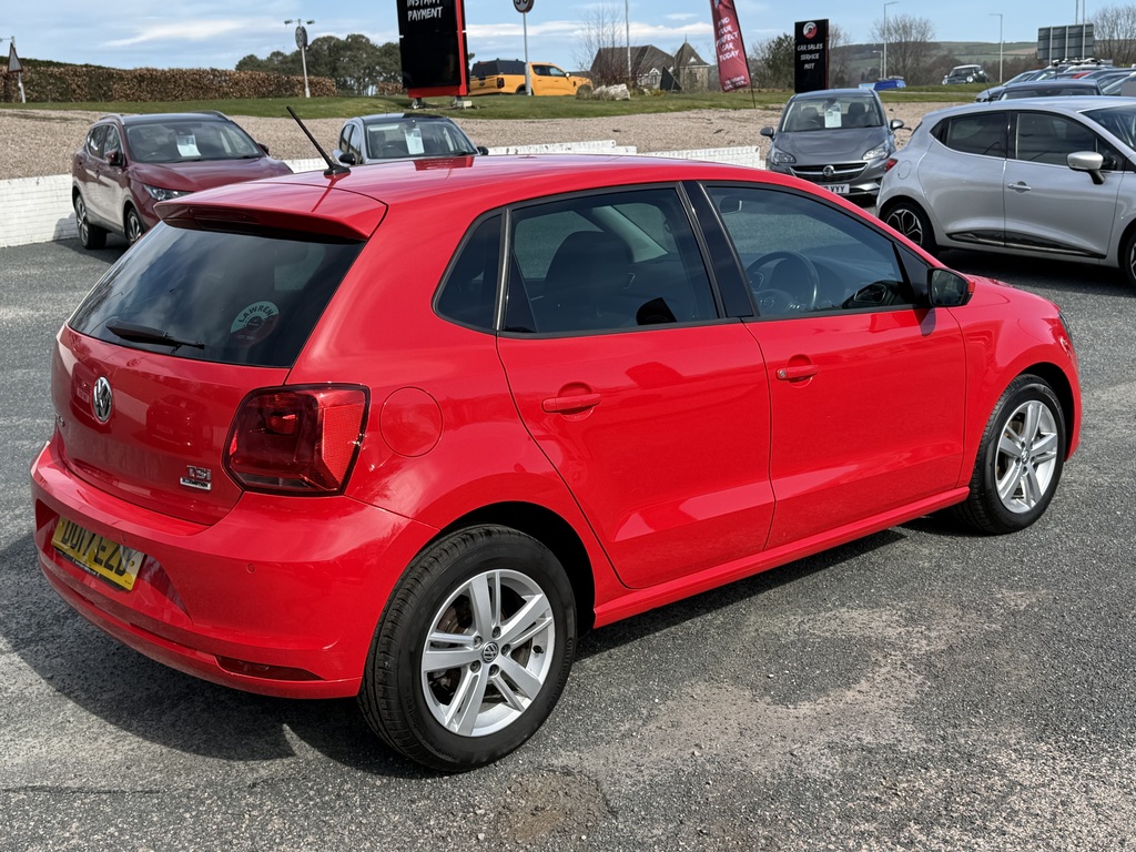 Volkswagen Polo 1.2 Tsi Match Edition Dsg DU17EZD Red #4
