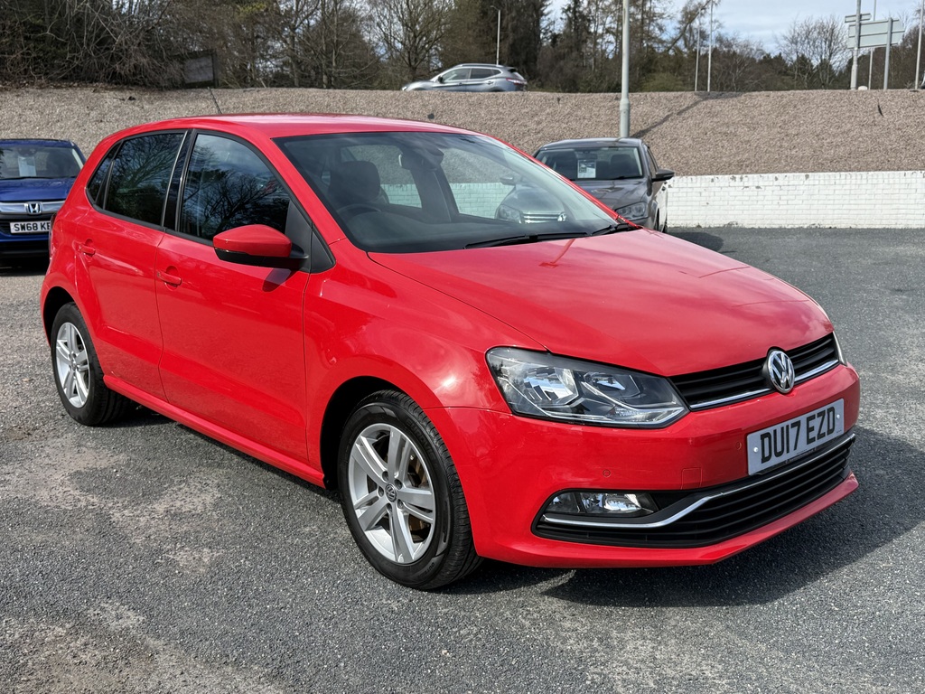Volkswagen Polo 1.2 Tsi Match Edition Dsg DU17EZD Red #2