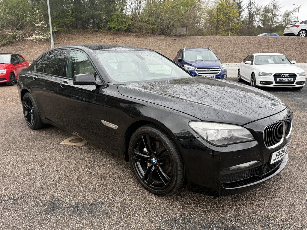 BMW 7 Series 730D M Sport J999JFM Black #2