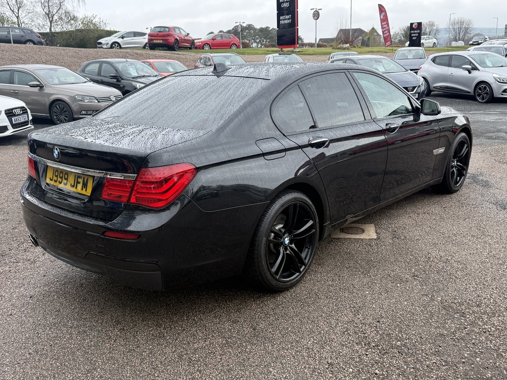 BMW 7 Series 730D M Sport J999JFM Black #4