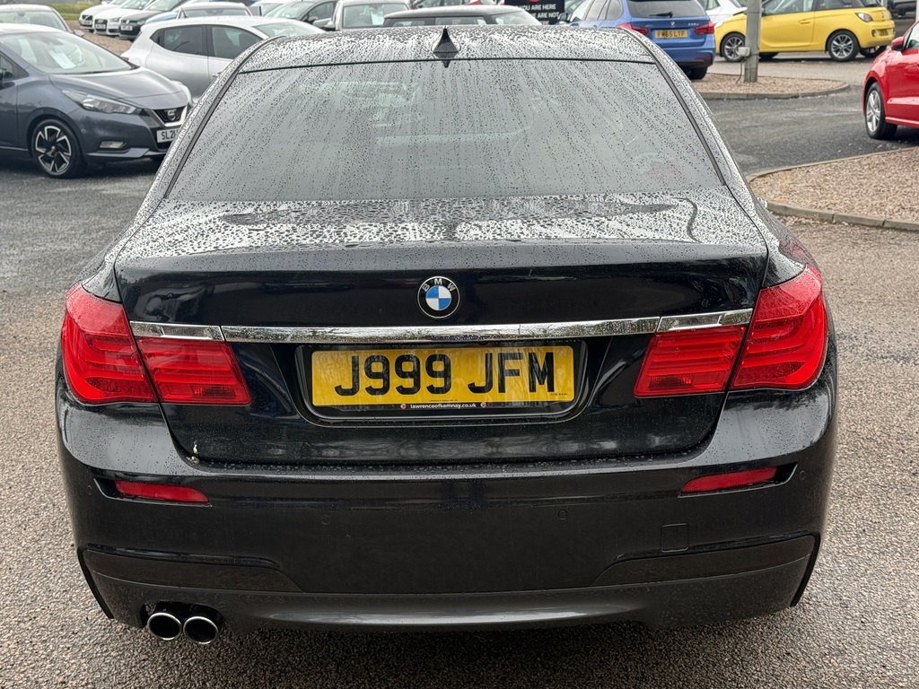 BMW 7 Series 730D M Sport J999JFM Black #5
