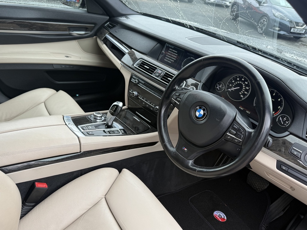BMW 7 Series 730D M Sport J999JFM Black #6