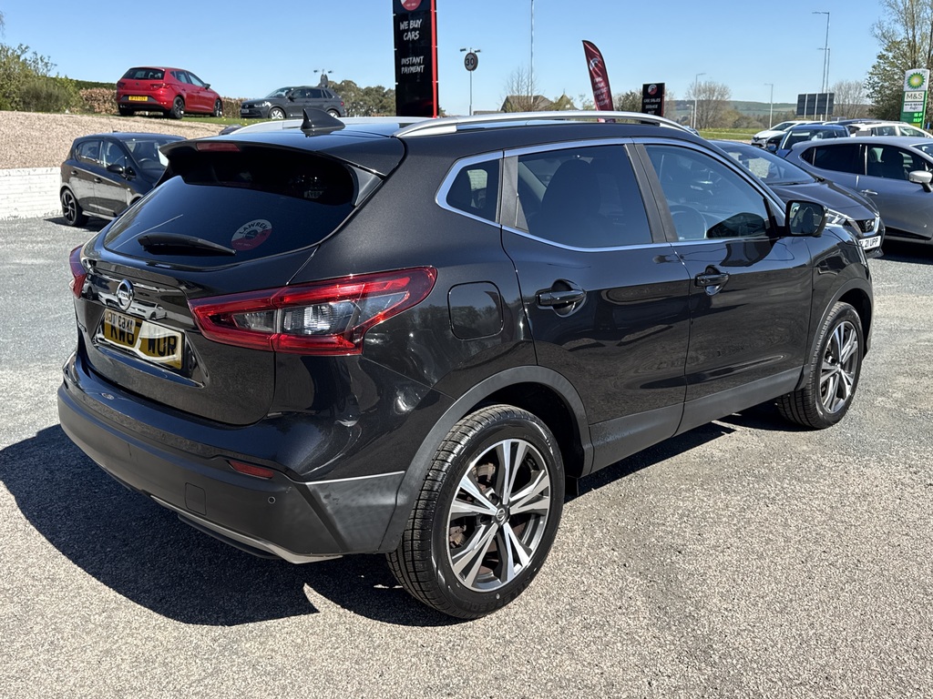 Nissan Qashqai 1.5 Dci N-connecta KW67WUR Black #4