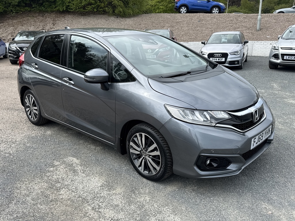 Honda Jazz 1.3 I-vtec Ex Navi Cvt FJ69YHM Grey #2