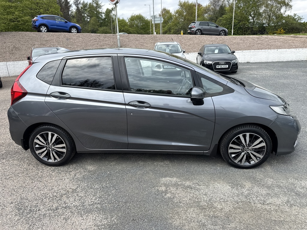 Honda Jazz 1.3 I-vtec Ex Navi Cvt FJ69YHM Grey #3
