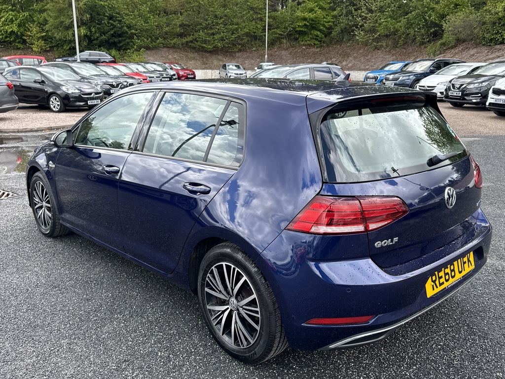 Volkswagen Golf 1.5 Tsi Evo Se Nav RE68UFK Blue #5