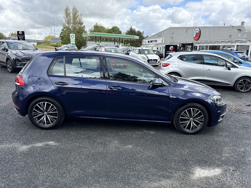 Volkswagen Golf 1.5 Tsi Evo Se Nav RE68UFK Blue #2