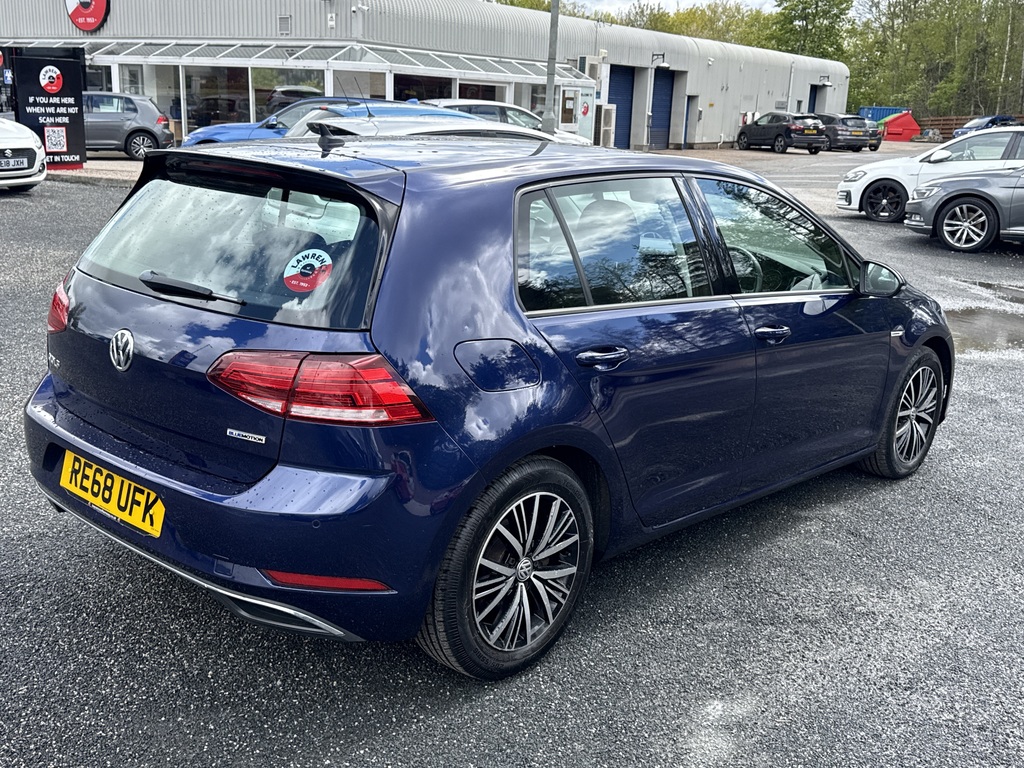 Volkswagen Golf 1.5 Tsi Evo Se Nav RE68UFK Blue #3