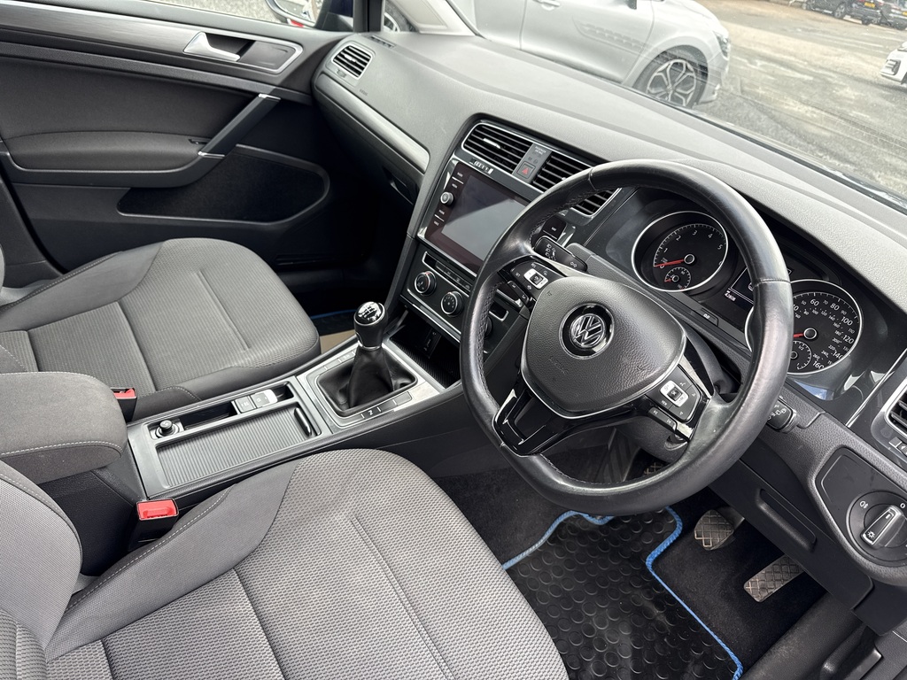 Volkswagen Golf 1.5 Tsi Evo Se Nav RE68UFK Blue #6
