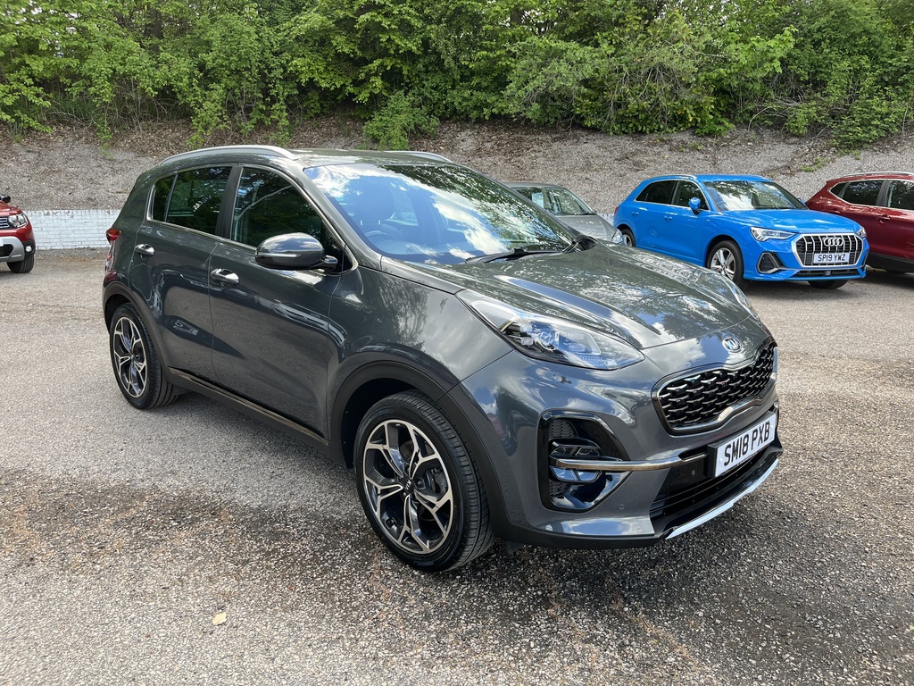 Kia Sportage 1.6 Crdi Isg Gt-line SM18PXB Grey #2