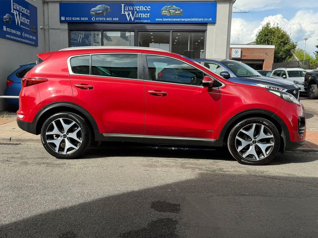 Kia Sportage 1.6 T-gdi Gt-line Dct Awd Euro 6 Red