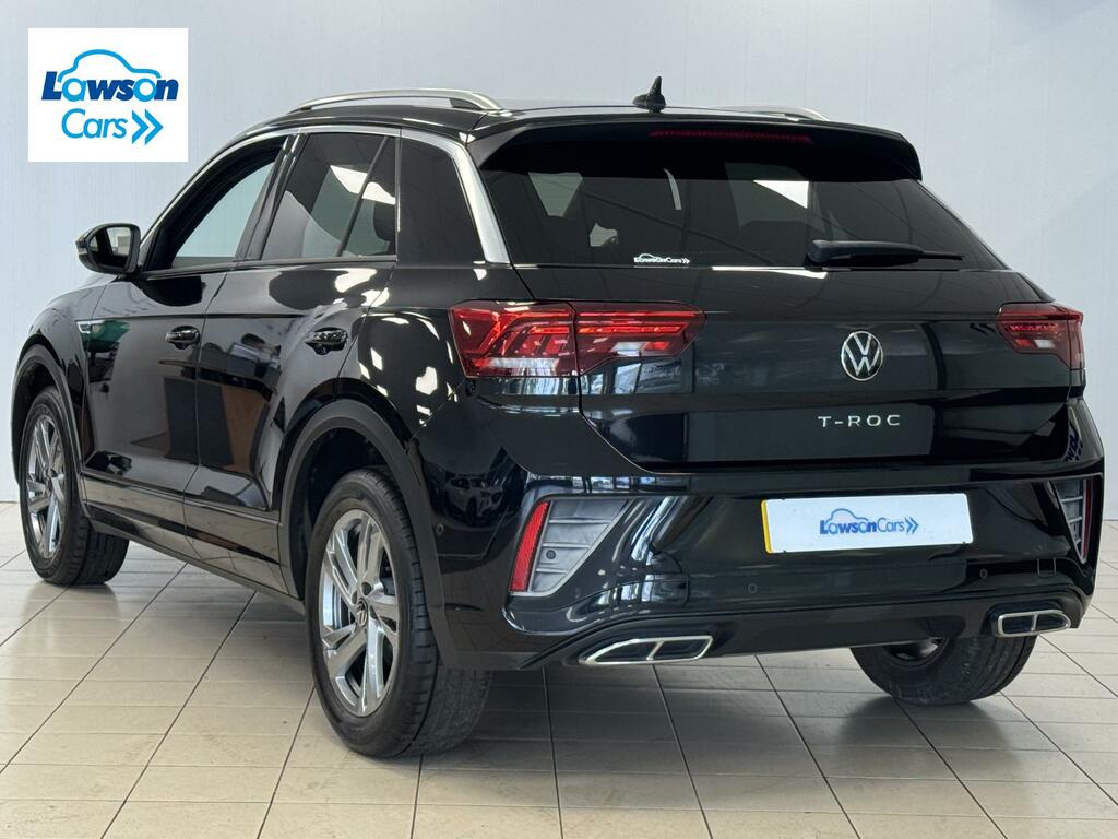 Volkswagen T-Roc 1.5 Tsi R-line Suv Dsg Euro 6 Ss 15 Black #5