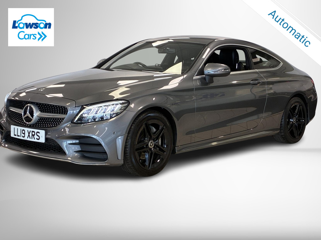 Mercedes-Benz C Class 1.5 C200 Mhev Amg Line Coupe G-tronic Grey