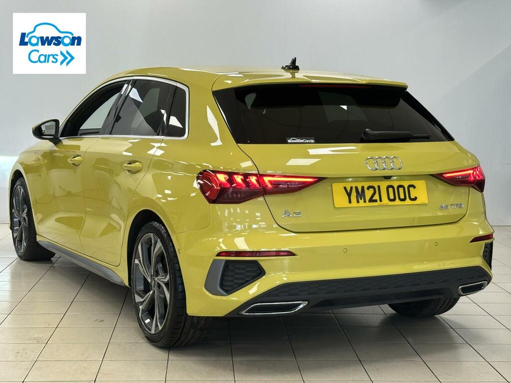 Audi A3 1.5 Tfsi 35 S Line Sportback S Tronic E  Yellow #6