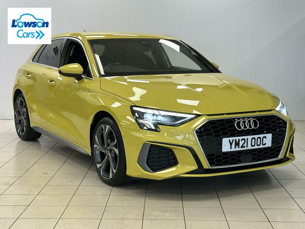 Audi A3 1.5 Tfsi 35 S Line Sportback S Tronic E  Yellow #3