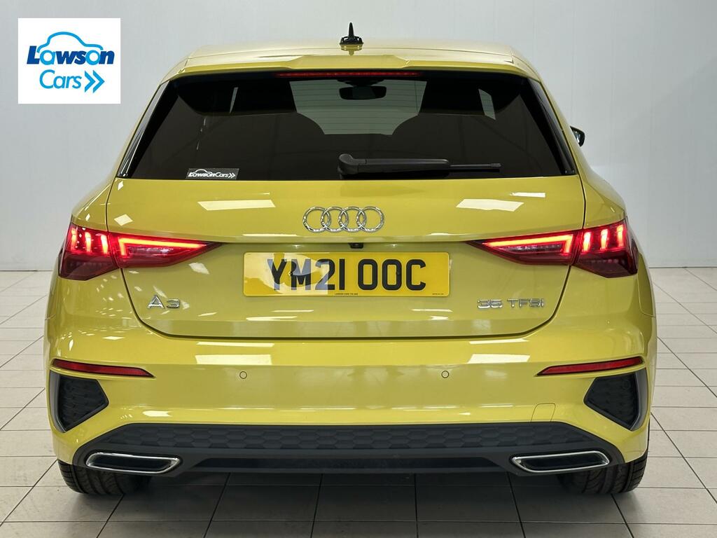 Audi A3 1.5 Tfsi 35 S Line Sportback S Tronic E  Yellow #5