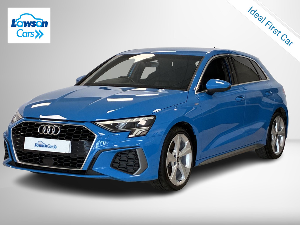 Audi A3 1.0 Tfsi 30 S Line Sportback Eur Blue