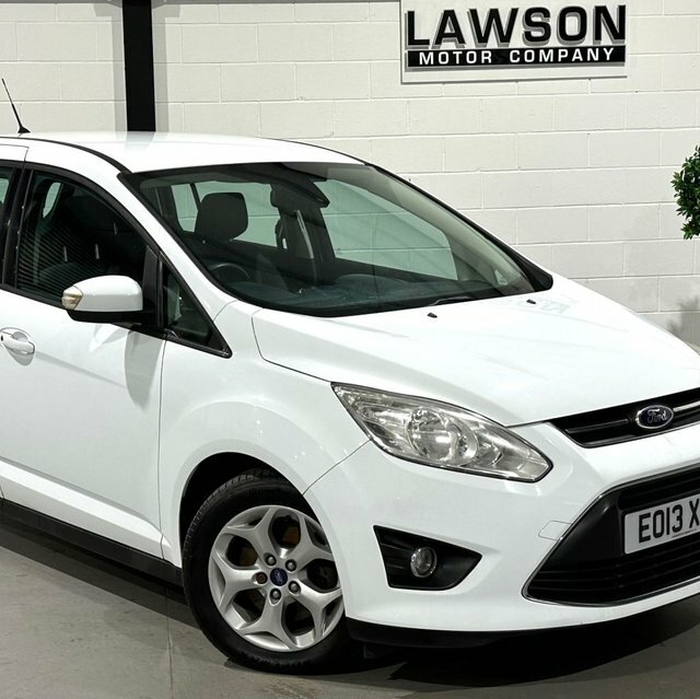 Ford Grand C-Max 1.0T Ecoboost Zetec Mpv Euro 5 White #6