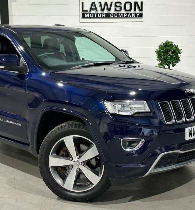 Jeep Grand Cherokee 3.0 V6 Crd Overland Suv 4Wd Euro 6 Blue #6