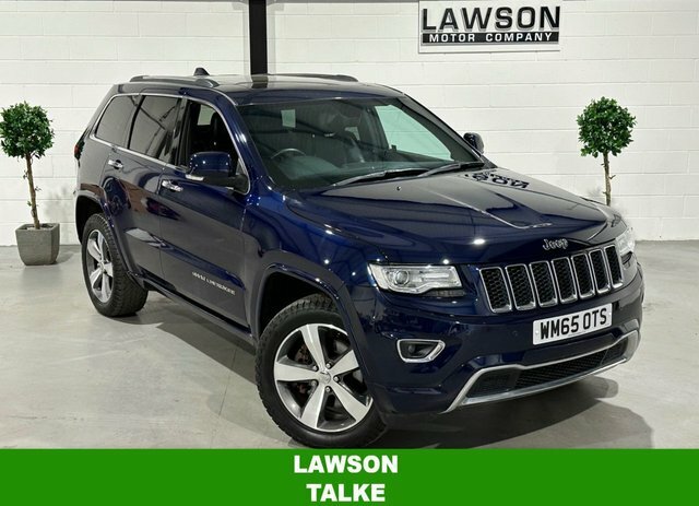 Jeep Grand Cherokee 3.0 V6 Crd Overland Suv 4Wd Euro 6 Blue