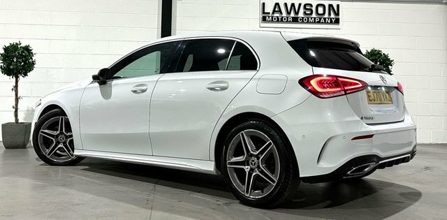 Mercedes-Benz A Class 1.5 A180d Amg Line Executive Hatchback Diese White #4
