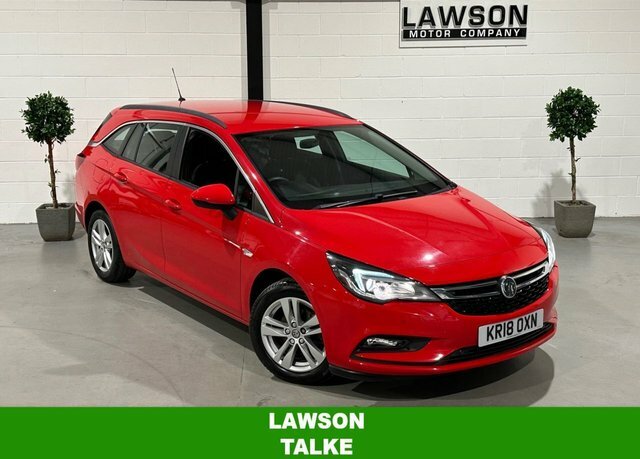 Vauxhall Astra 1.0I Turbo Ecotec Design Sports Tourer Red