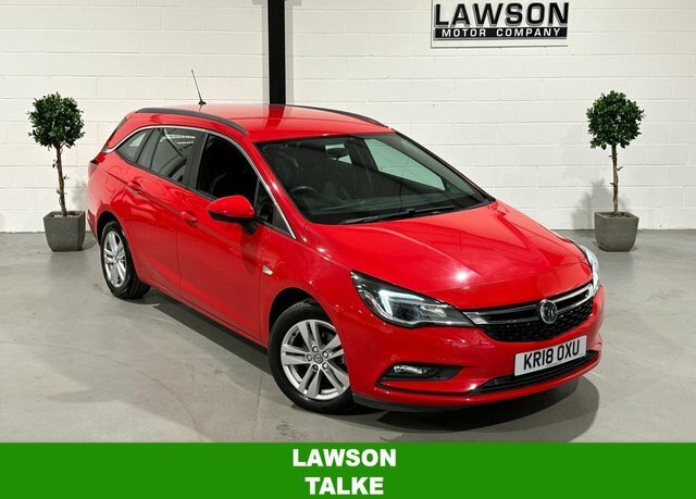 Vauxhall Astra 1.0I Turbo Ecotec Design Sports Tourer Red