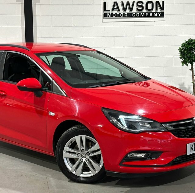 Vauxhall Astra 1.0I Turbo Ecotec Design Sports Tourer Red #6