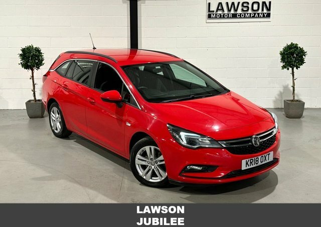 Vauxhall Astra 1.0I Turbo Ecotec Design Sports Tourer Red