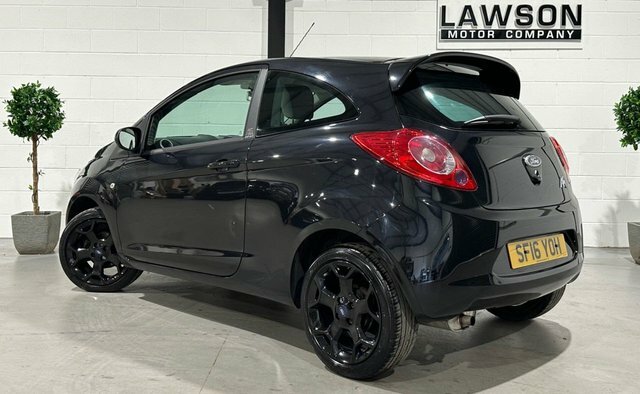 Ford KA 1.2 Zetec Black Edition Hatchback Manua Black #3