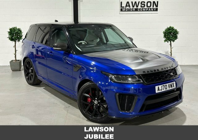 Land Rover Range Rover Sport 5.0 P575 V8 Gpf Svr Suv 4Wd Euro 6 Blue