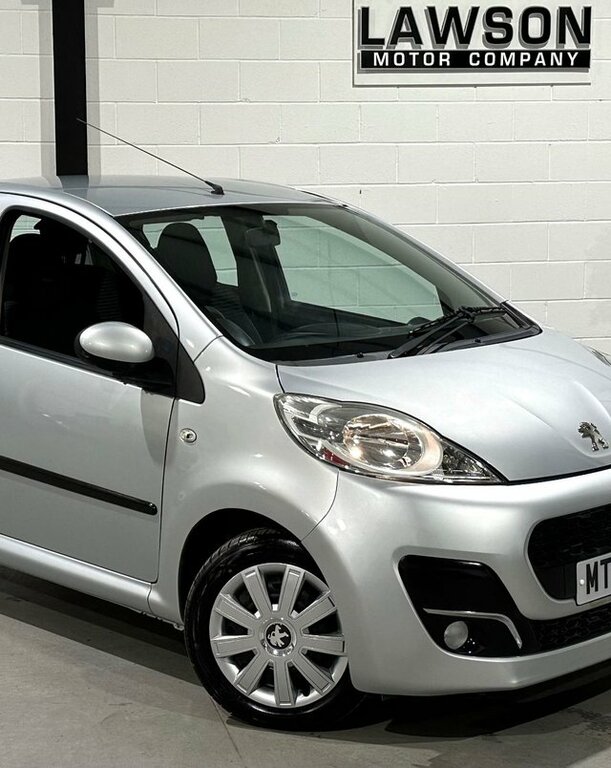 Peugeot 107 1.0 12V Active Hatchback Euro 5 Silver #6